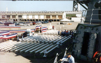 Rows of chairs