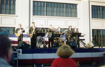 Navy Band on Stage